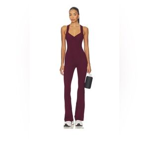 437 The Sculpt Onesie In Burgundy